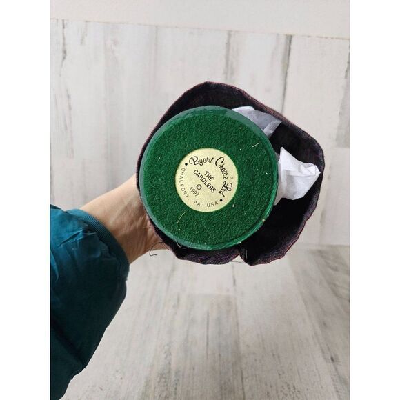 Byers choice lady caroler Victorian 1997 Xmas decor hat - Picture 6 of 6